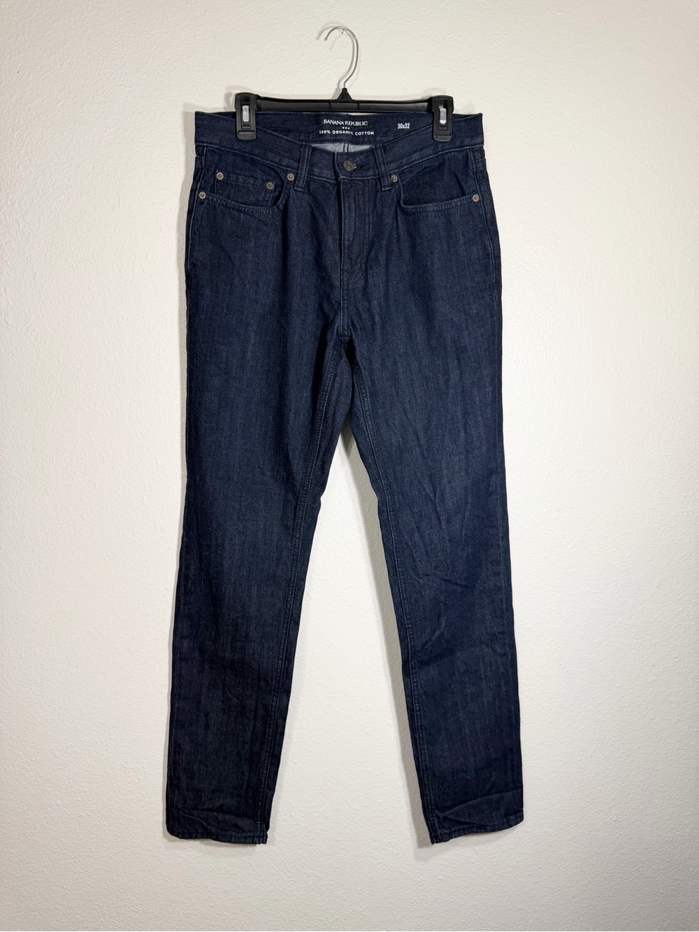 Banana Republic Men's Dark Indigo Slim Straight Jeans Size 30/32